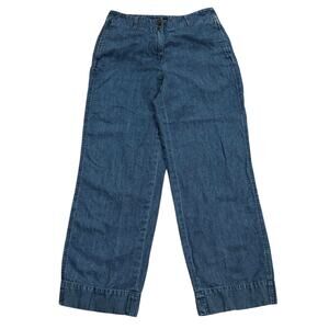 Talbots Size 4 New England Chino Denim Jeans Lightweight